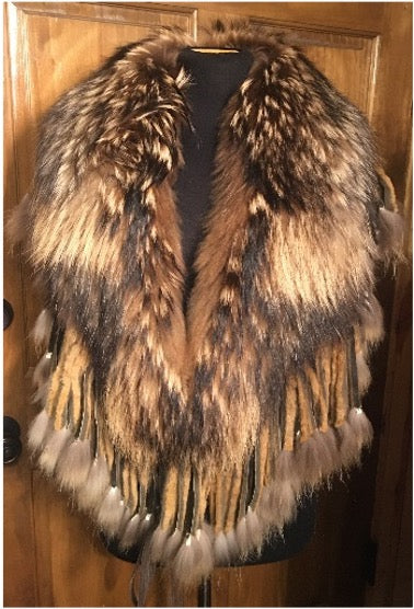 Fringed Racoon Collar