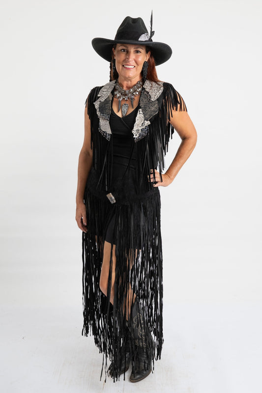 Long Fringed Belt